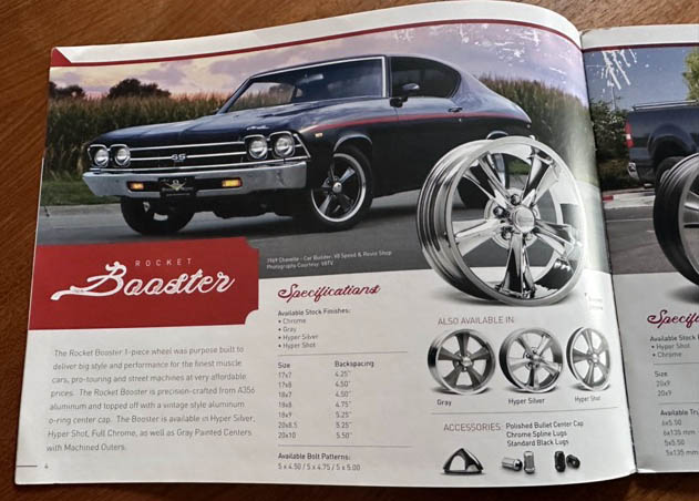 1969 Chevelle in Rocket Racing Catalog