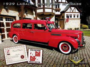 1939 LaSalle Ambulance restored by V8 Speed and Resto Shop wins best of class at Cadillac Nationals