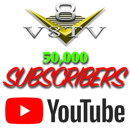 V8TV Channel Reaches 50,000 Subscribers on YouTube