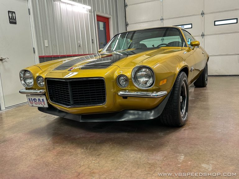 1972 Chevrolet Camaro Paint Updates at the V8 Speed and Resto Shop