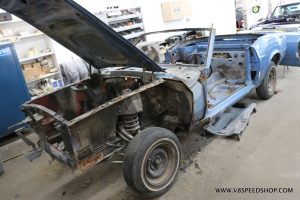 1970 Ford Mustang Restoration at V8 Speed and Resto Shop