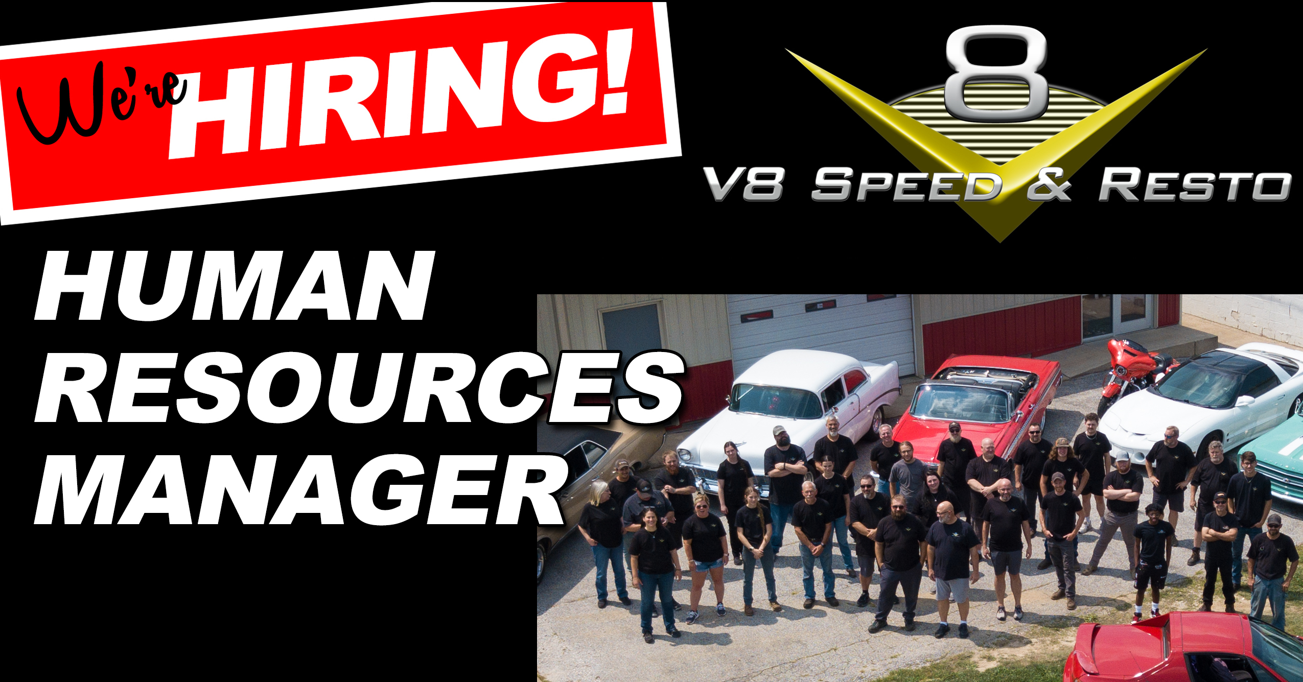 Now Hiring Human Resources Manager