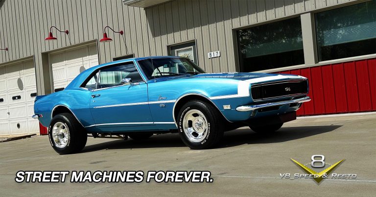1968 Chevrolet Camaro Street Machine Upgrades Video and Photos at V8 Speed and Resto Shop