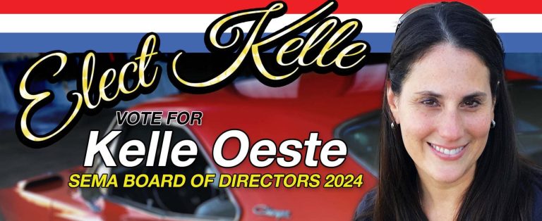 Kelle Oeste Added To Ballot for SEMA Board Of Directors 2024