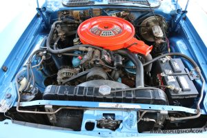 1973 Plymouth Cuda 340 Engine and Engine Bay Restoration at V8 Speed and Resto Shop