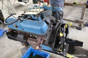 1973 Plymouth Cuda 340 Engine and Engine Bay Restoration at V8 Speed and Resto Shop