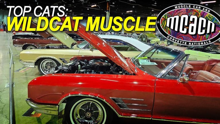 Top Cats – Rare Buick Wildcat Muscle at Muscle Car and Corvette Nationals MCACN 2023