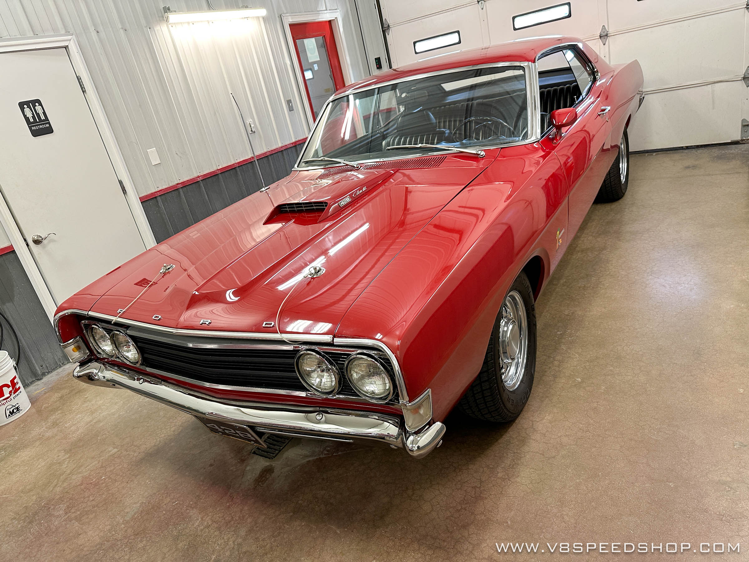 1969 Ford Fairlane Cobra 428 4-Speed Restoration at V8 Speed and Resto