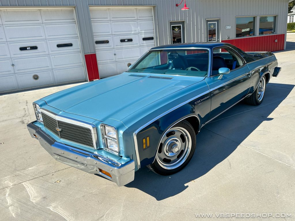 1976 Chevrolet El Camino Restomod at the V8 Speed and Resto Shop