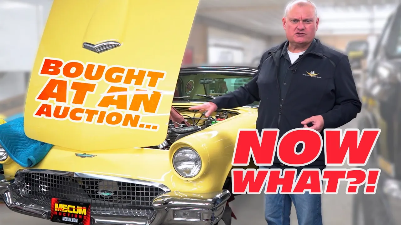 Video:  Bought a Classic Car at Auction… Now What??