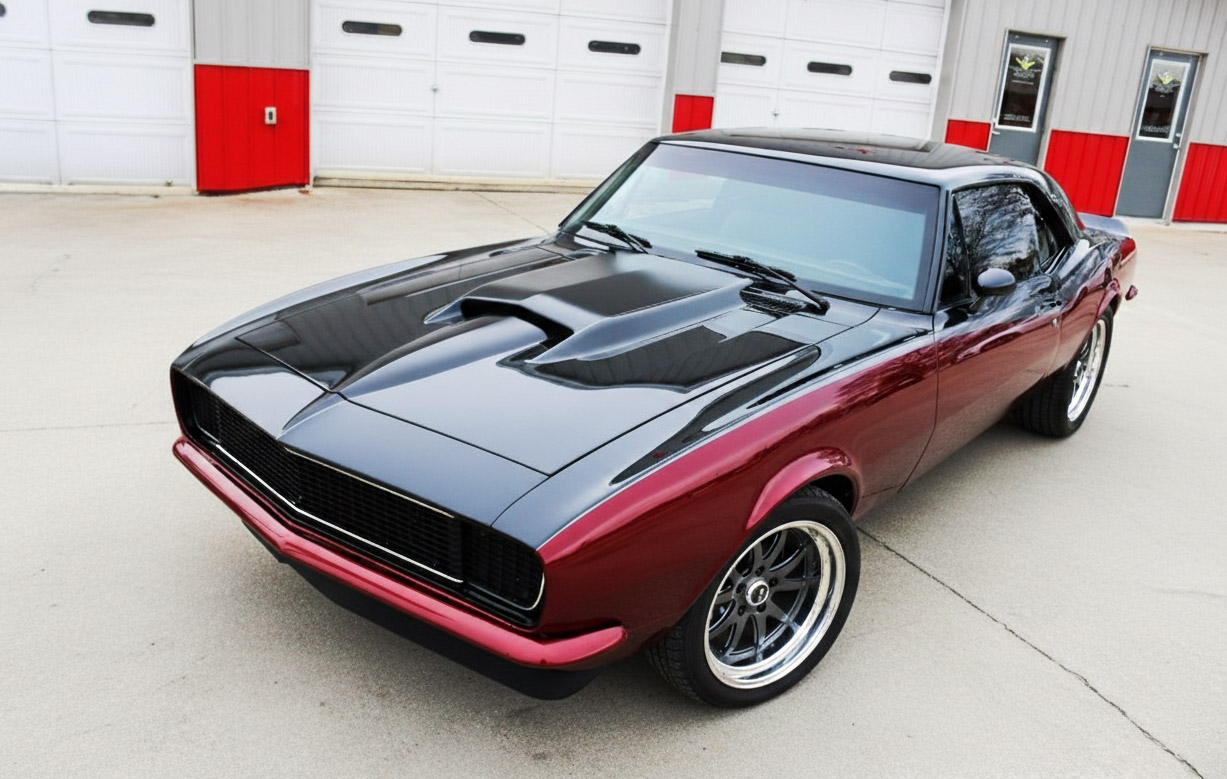 1967 Chevrolet Camaro "Shadow" Complete Restoration and LS Engine Upgrades at the V8 Speed and Resto Shop