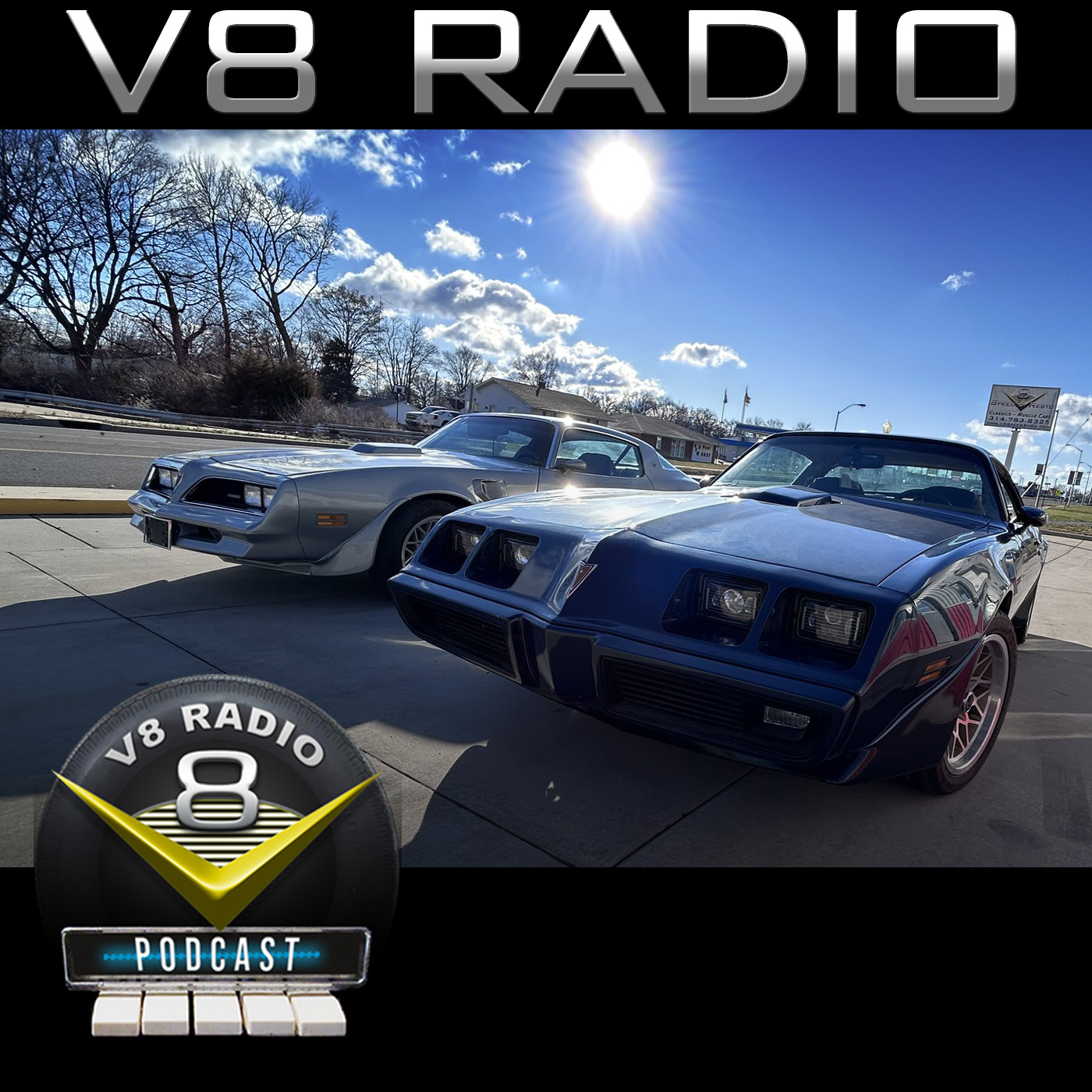 "State of the Art Shenanigans: Trivia Twists, Shop Stories, and Muscle Car Updates on V8 Radio!" by V8 Radio Podcast. Released: 2026. Genre: automotive.